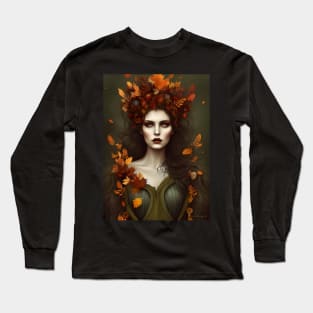 Queen of Autumn Long Sleeve T-Shirt